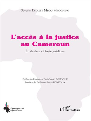 cover image of L'accès à la justice au Cameroun